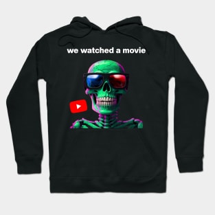 WWAM Skull FRONT ONLY by Wolf of Elm Street Hoodie